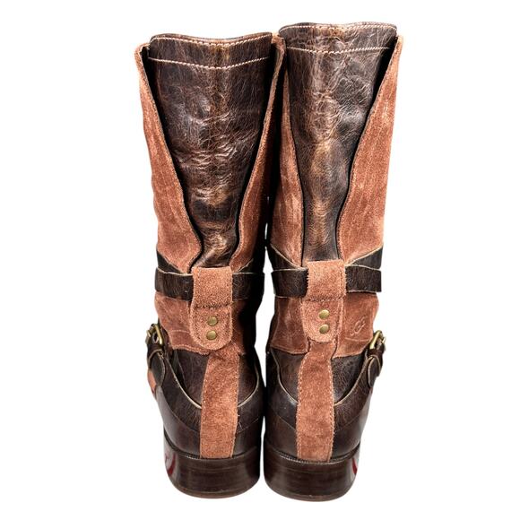 Ugg Women’s Deanna Brown Suede Strap Riding Boot Size US 6 - Picture 8 of 10
